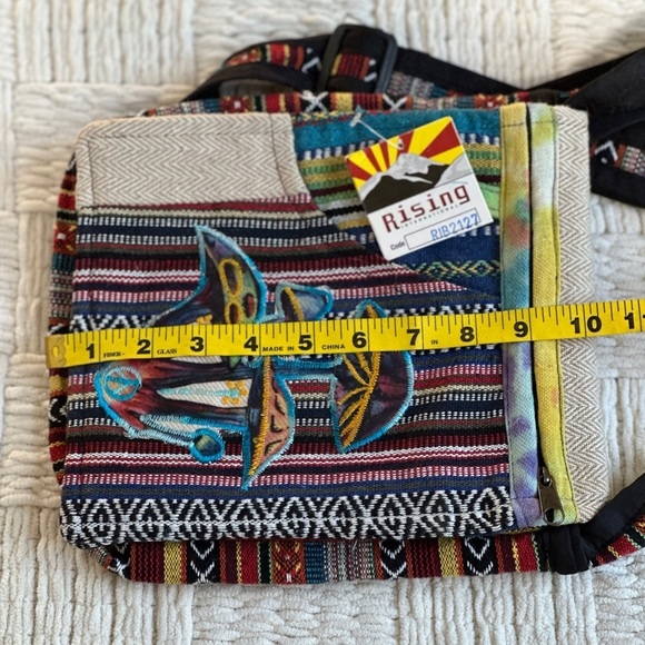 New with tags novelty mushroom boho crossbody bag - Picture 7 of 8